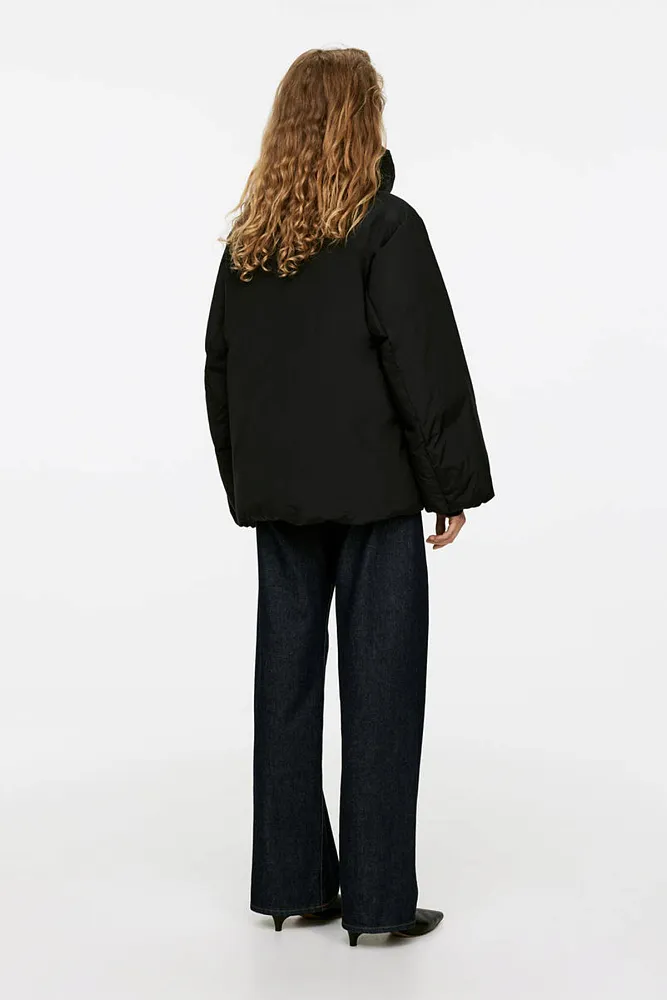 Пуховая куртка Upcycled Down с высоким воротником ARKET