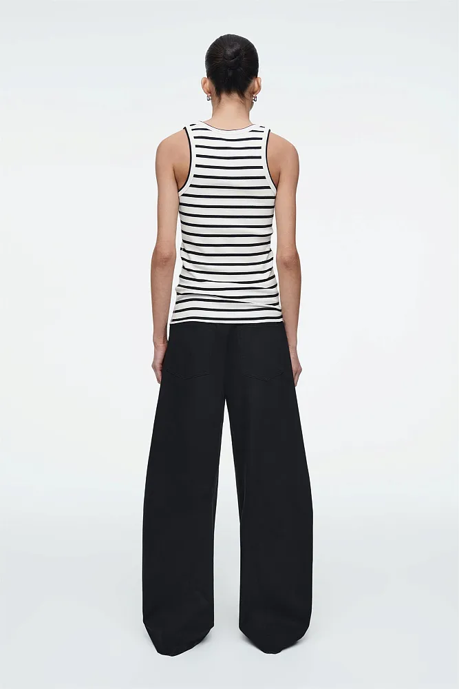 Майка в рубчик COS