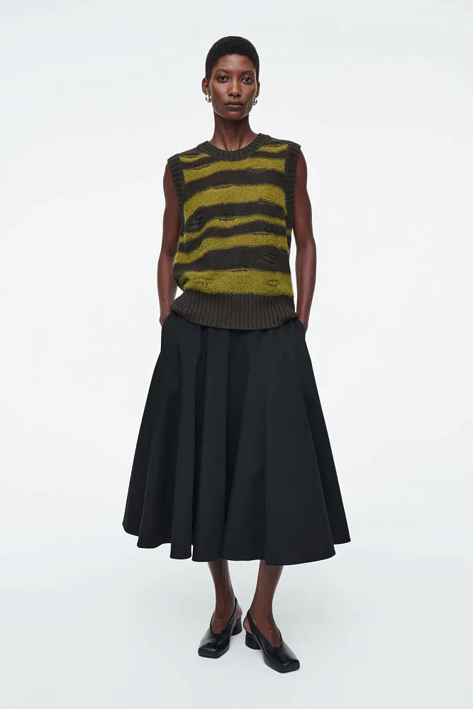 Вязаный жилет в полоску COS