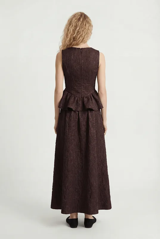 Жаккардовая юбка миди ZARA Жаккардовая юбка миди ZARA