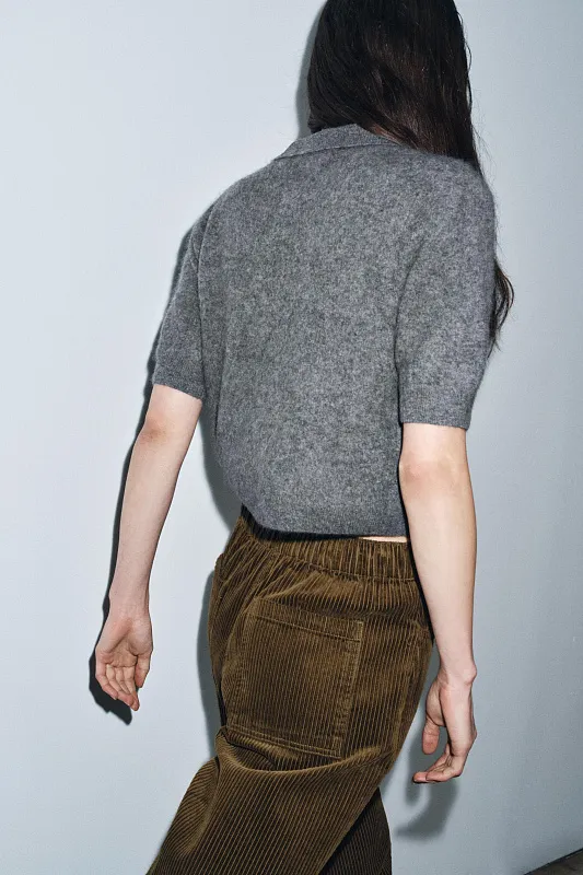 Широкие вельветовые брюки ZARA Широкие вельветовые брюки ZARA