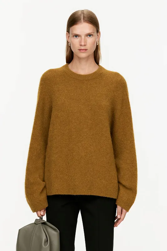 Джемпер из смеси альпаки и шерсти Джемпер из смеси альпаки и шерсти