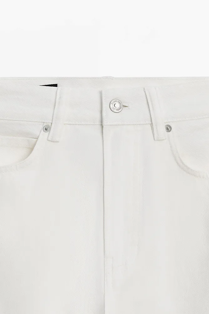 Расклешенные джинсы с высокой посадкой MASSIMO DUTTI