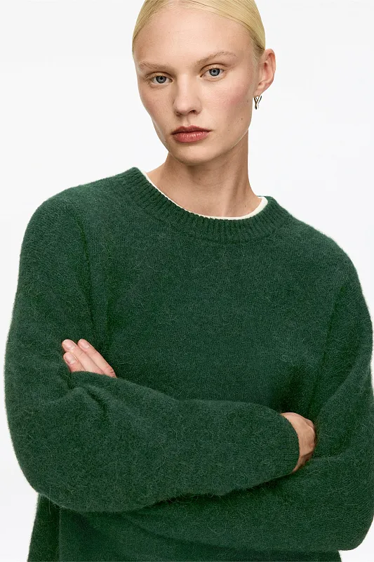 Джемпер из смеси альпаки и шерсти ARKET Джемпер из смеси альпаки и шерсти ARKET