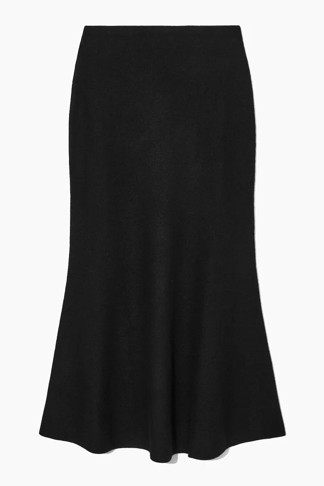 Юбка макси из шерсти мериноса COS