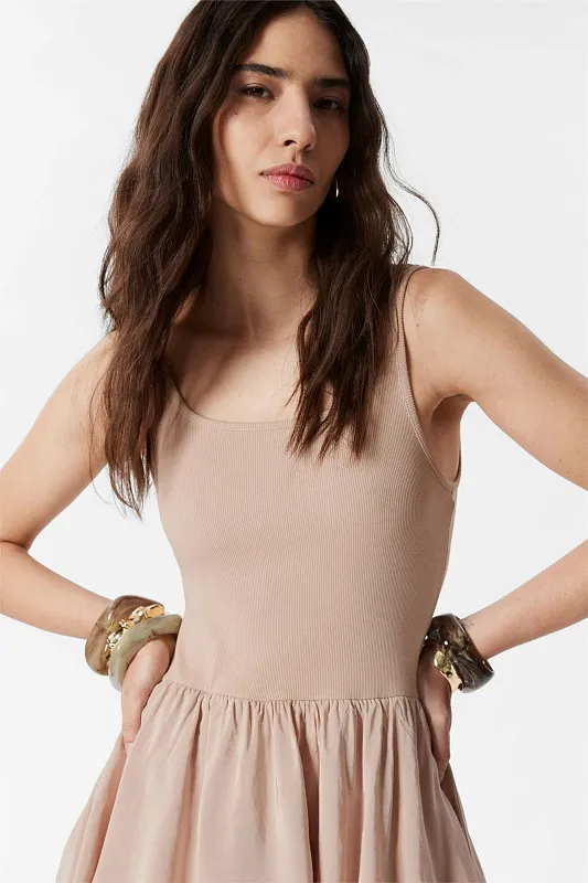 Платье-миди с оборками & OTHER STORIES Платье-миди с оборками & OTHER STORIES