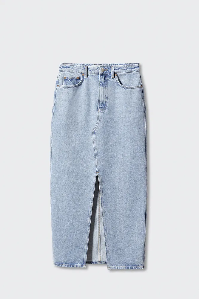 Юбка джинсовая MANGO