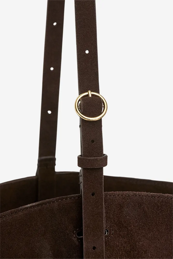 Сумка из замши ARKET