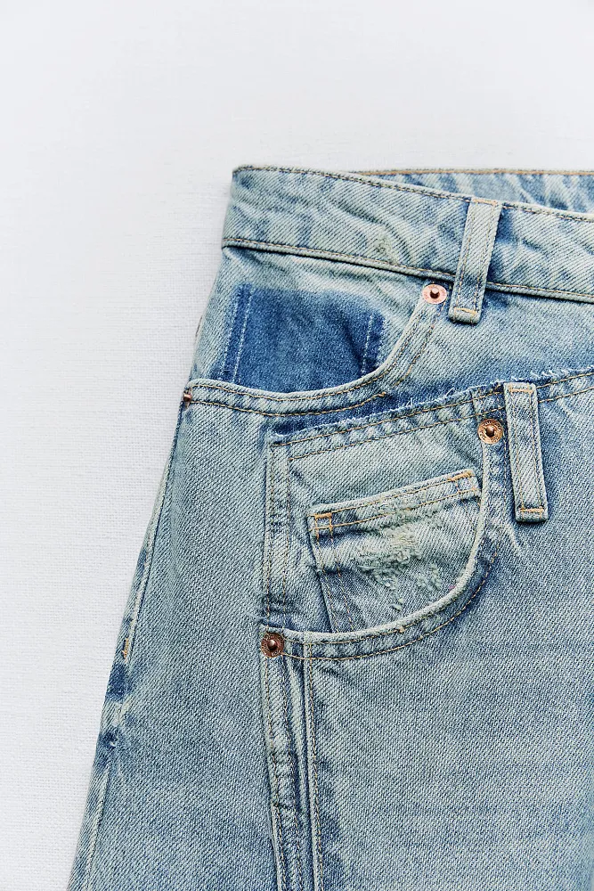 Широкие джинсы TRF ZARA