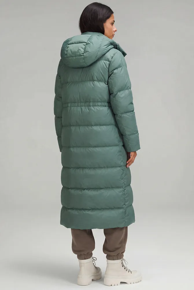 Длинный пуховик lululemon