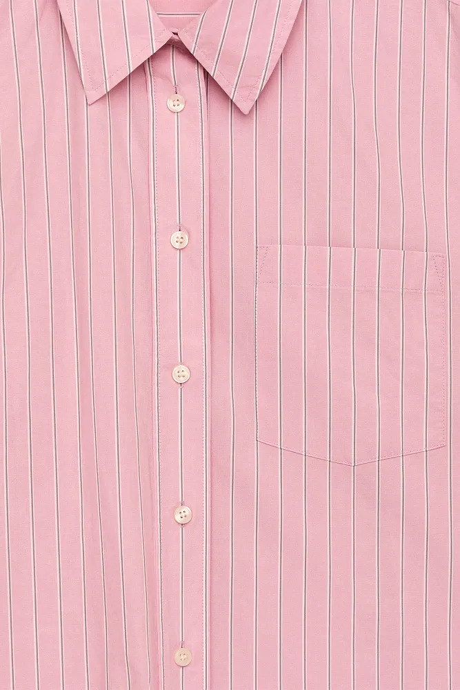 Рубашка oversize из хлопка ARKET