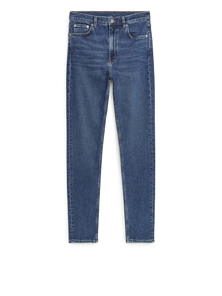 Джинсы Poppy с высокой посадкой ARKET