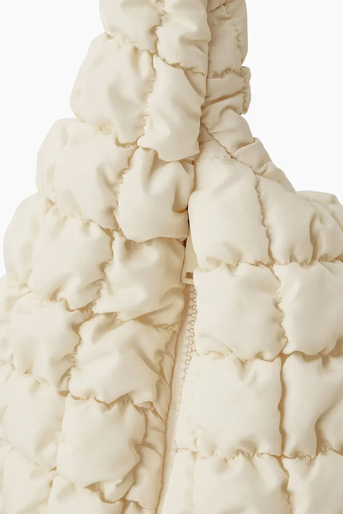 Стеганая сумка кроссбоди oversize COS