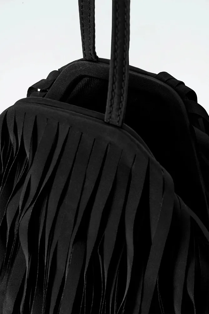 Клатч с бахромой COS