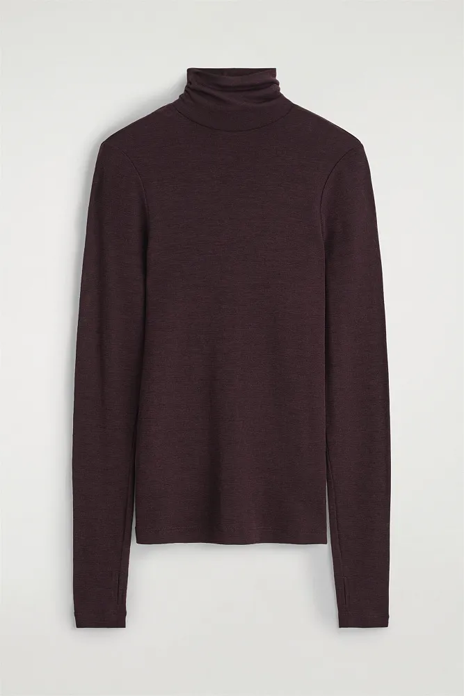 Водолазка из шерсти мериноса COS Водолазка из шерсти мериноса COS