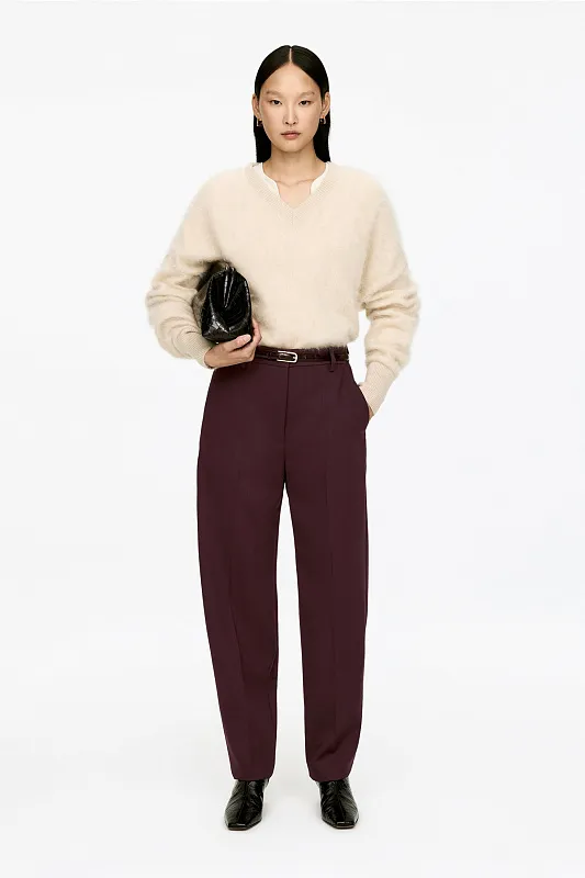 Брюки со складками