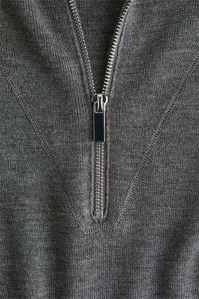 Худи из мериносовой шерсти H&M Premium Selection