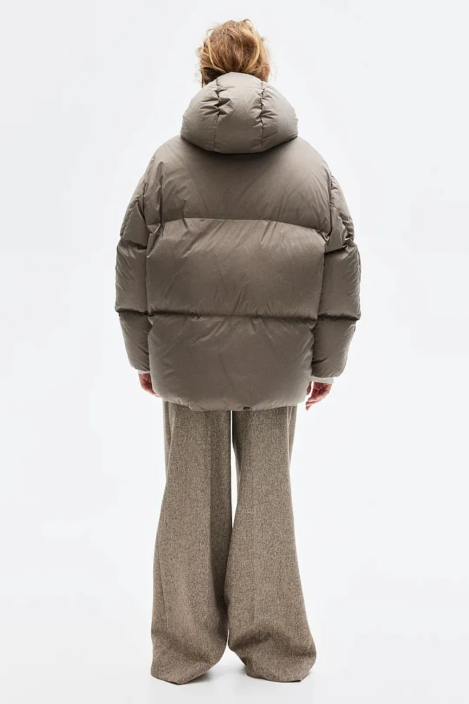 Пуховик oversize H&M Premium Selection