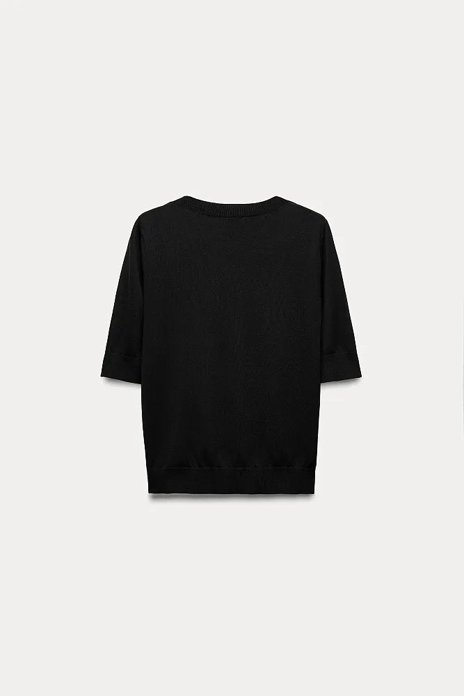 Трикотажный топ ZARA