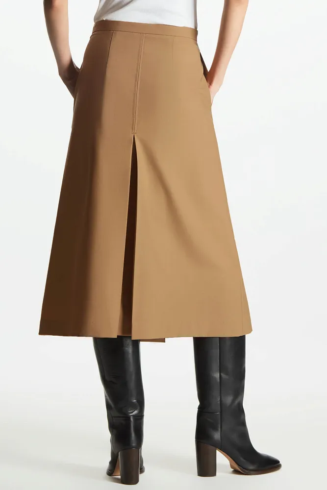 Юбка миди из шерсти COS