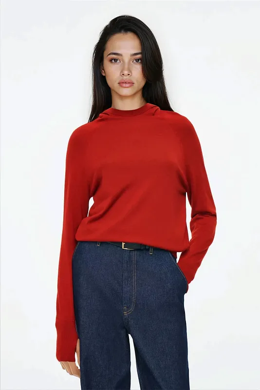 Худи из мериносовой шерсти