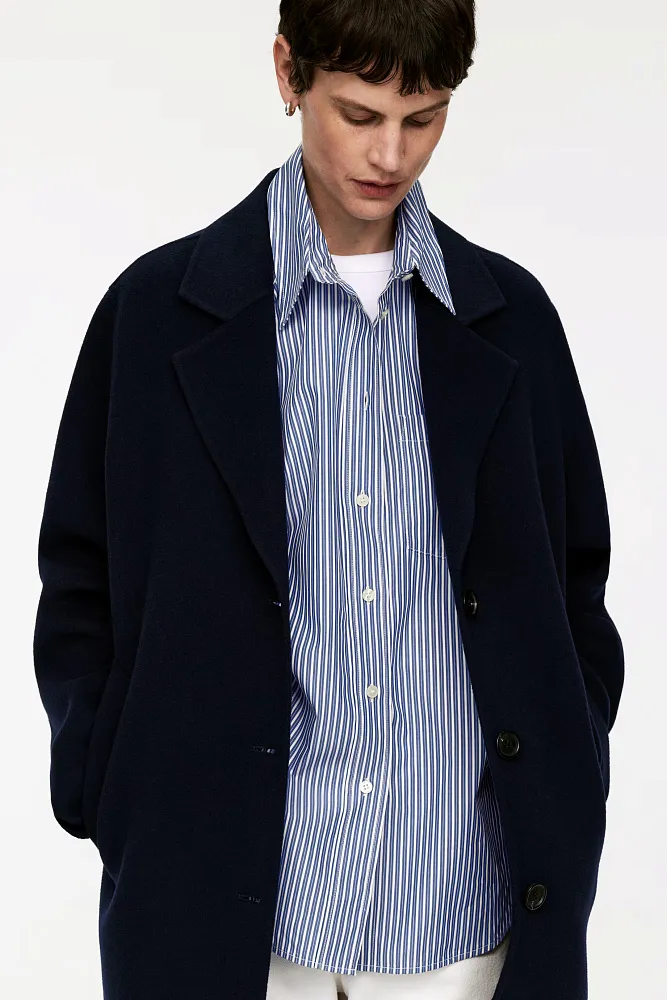 Рубашка oversize из поплина ARKET