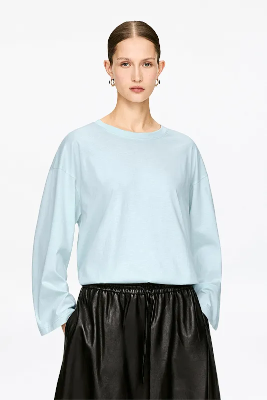 Лонгслив свободного кроя