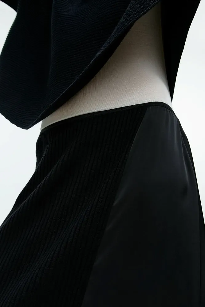 Драпированная юбка из смесовой шерсти ARKET