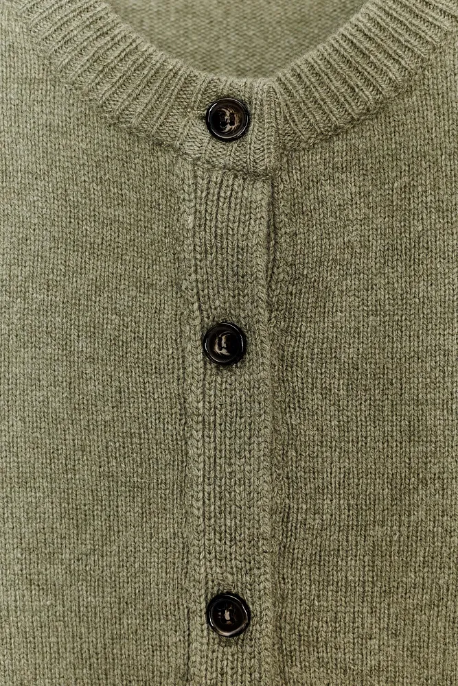 Кардиган из кашемира и шерсти ZARA