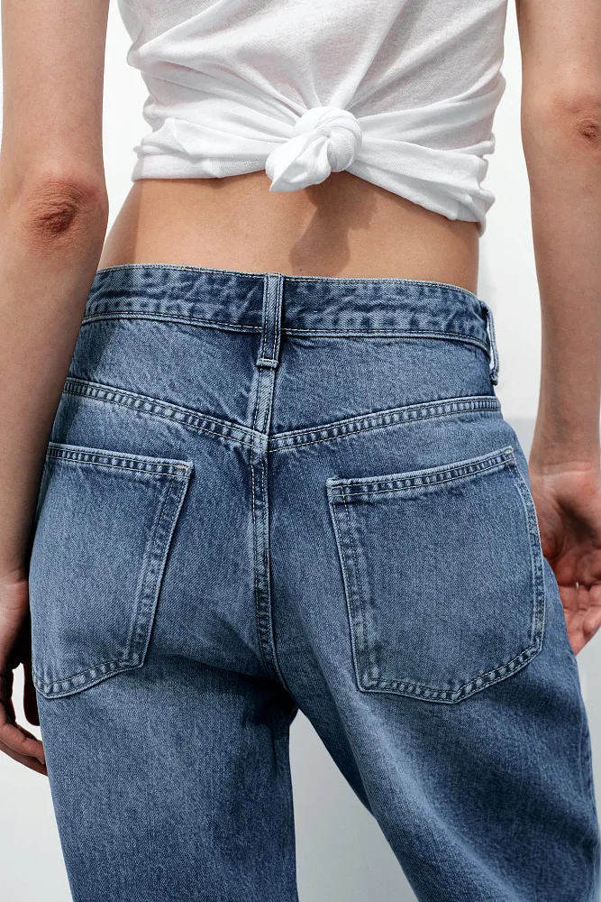 Джинсы свободного кроя ZARA
