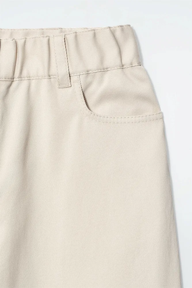 Широкие хлопковые брюки COS