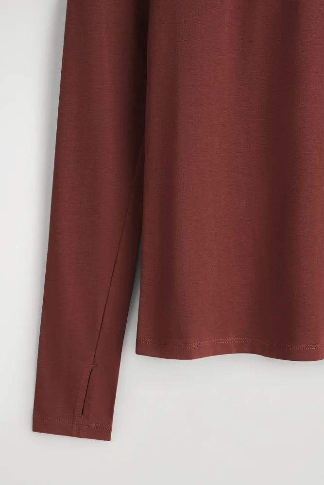 Облегающий лонгслив COS