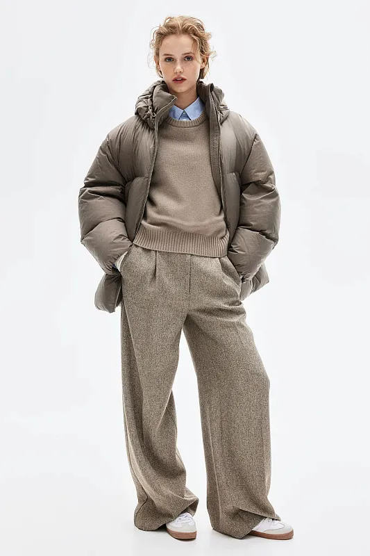 Пуховик oversize Пуховик oversize