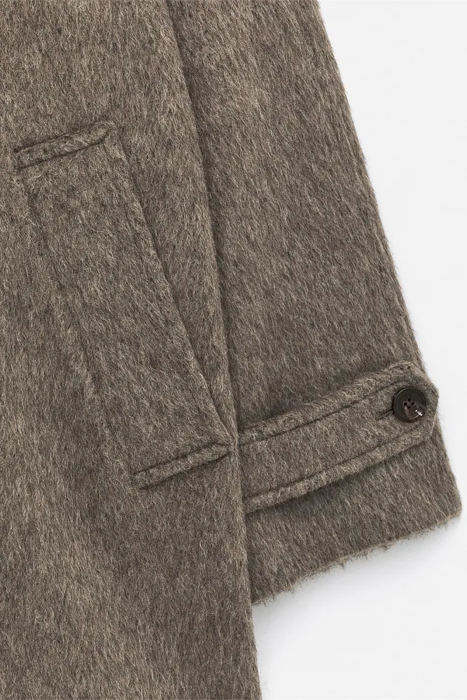 Пальто из смеси шерсти и альпаки ARKET