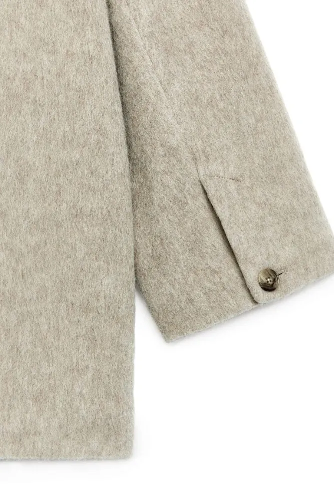 Пальто с воротником-стойкой ARKET