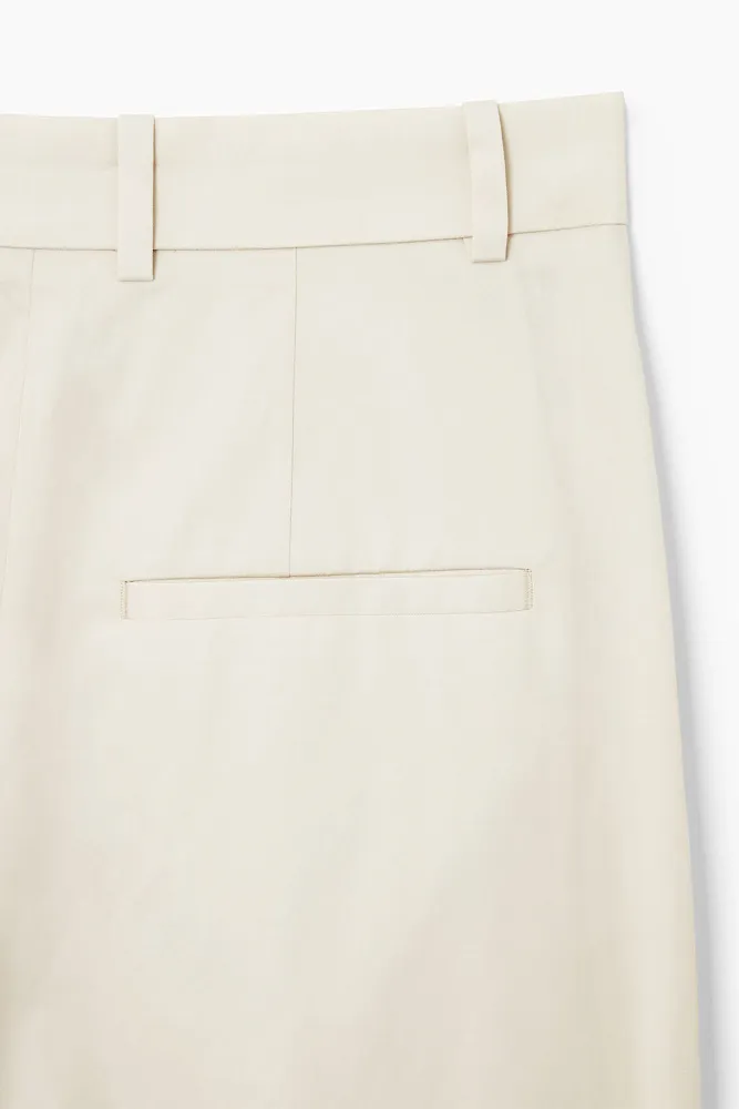 Широкие брюки из саржи COS