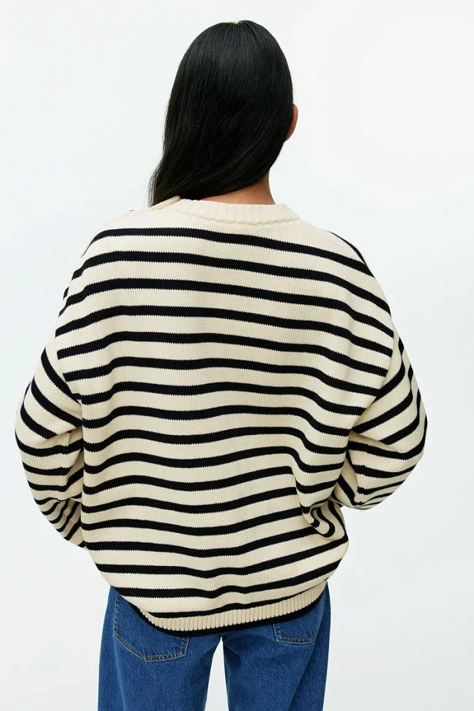 Джемпер хлопковый oversize ARKET