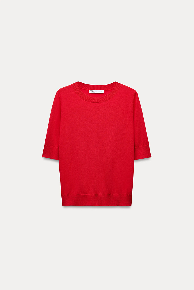 Трикотажный топ ZARA