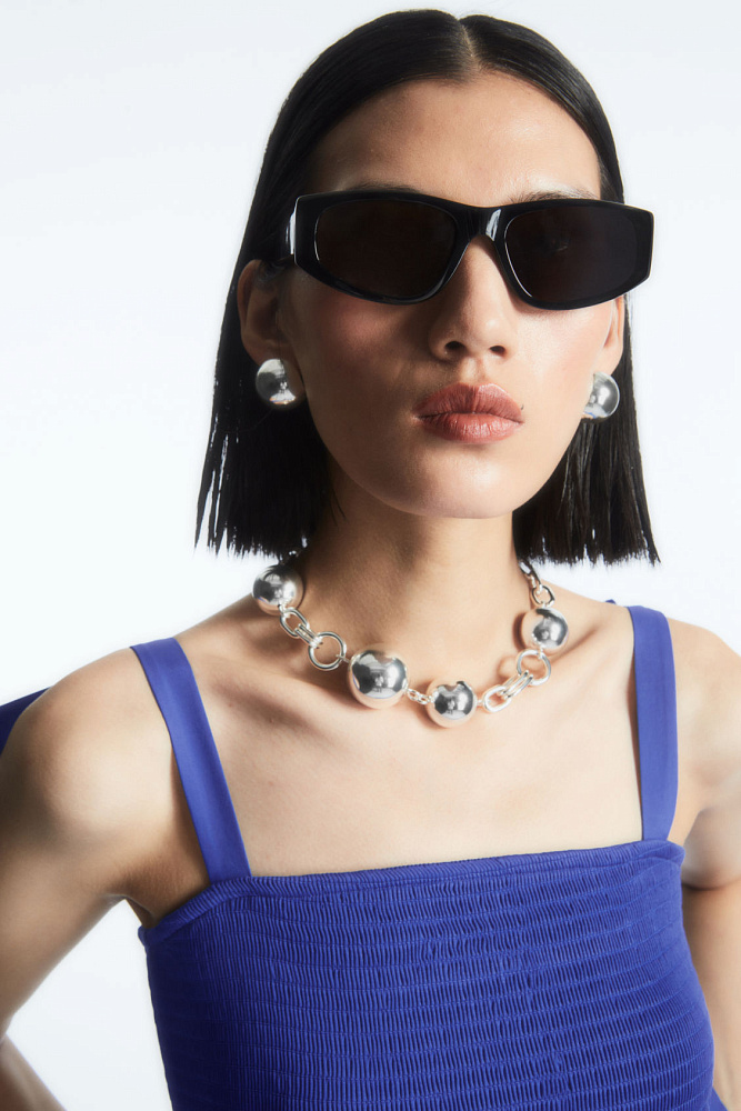 Платье миди с завязками COS