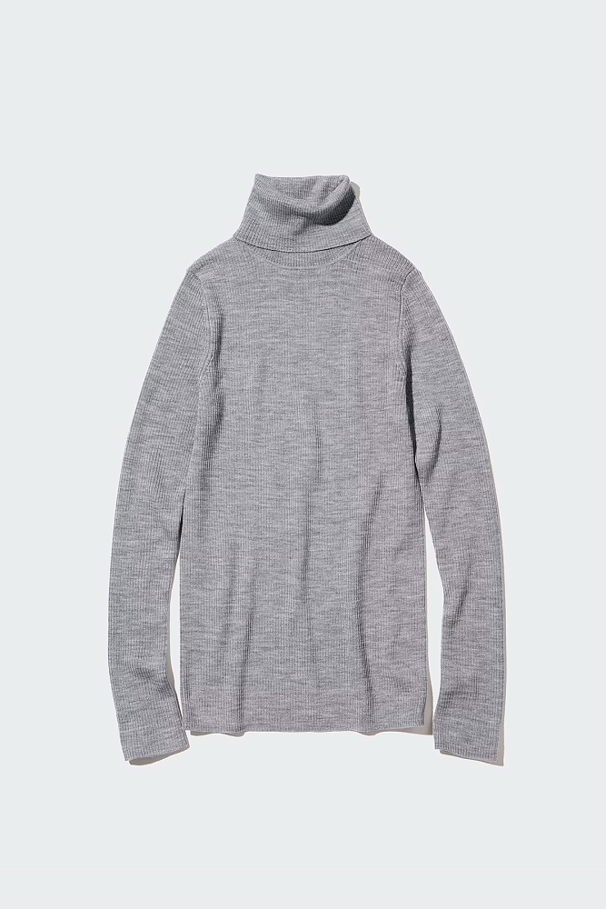 Водолазка из мериносовой шерсти UNIQLO
