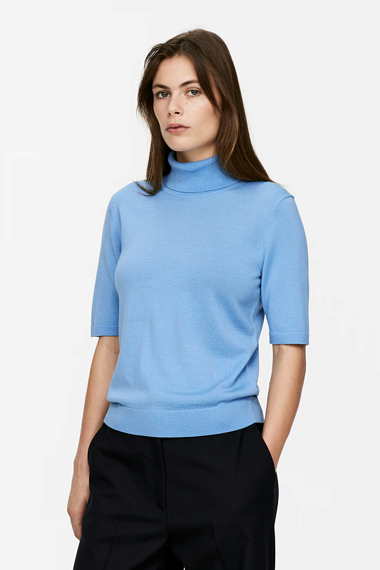 Водолазка с короткими рукавами Водолазка с короткими рукавами