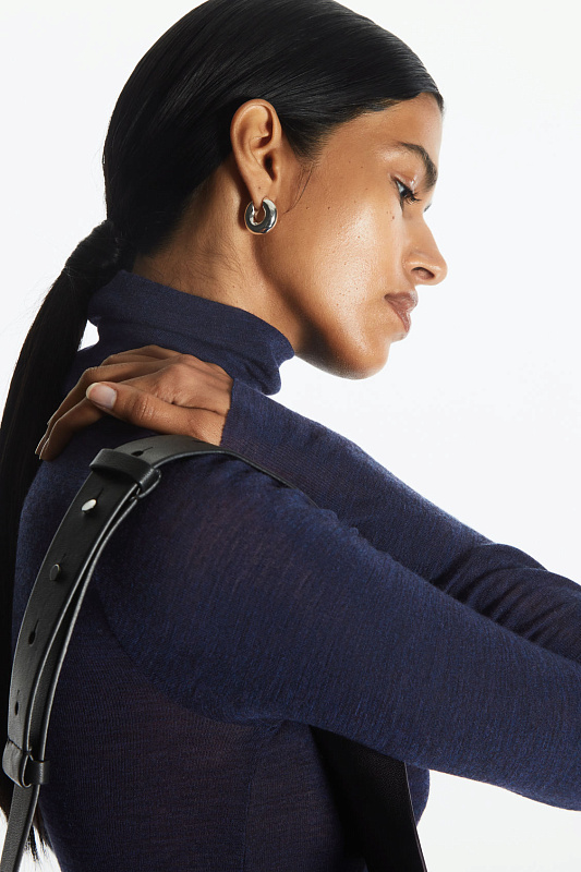 Водолазка из шерсти мериноса COS Водолазка из шерсти мериноса COS