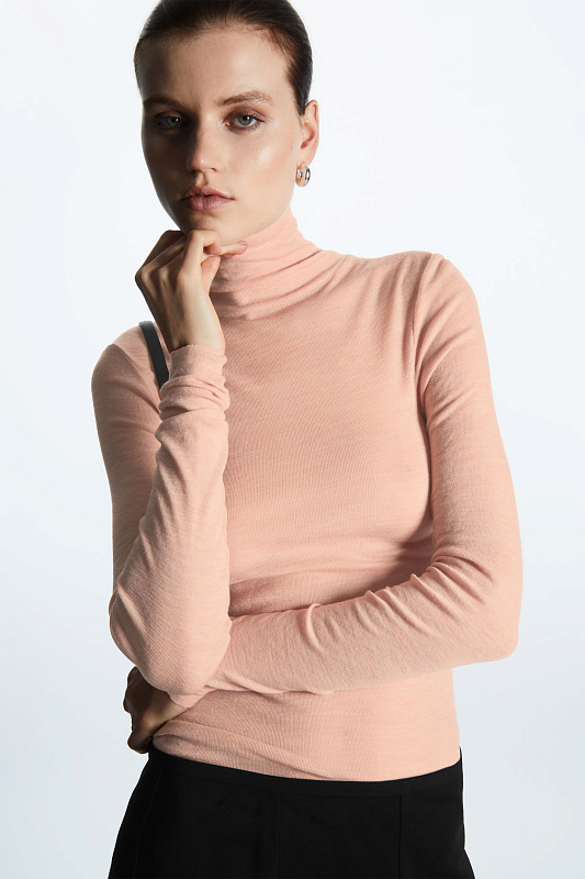 Водолазка из шерсти мериноса COS Водолазка из шерсти мериноса COS