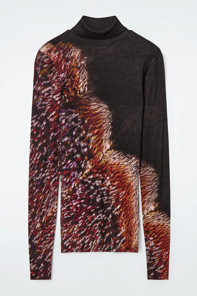 Водолазка из шерсти мериноса COS