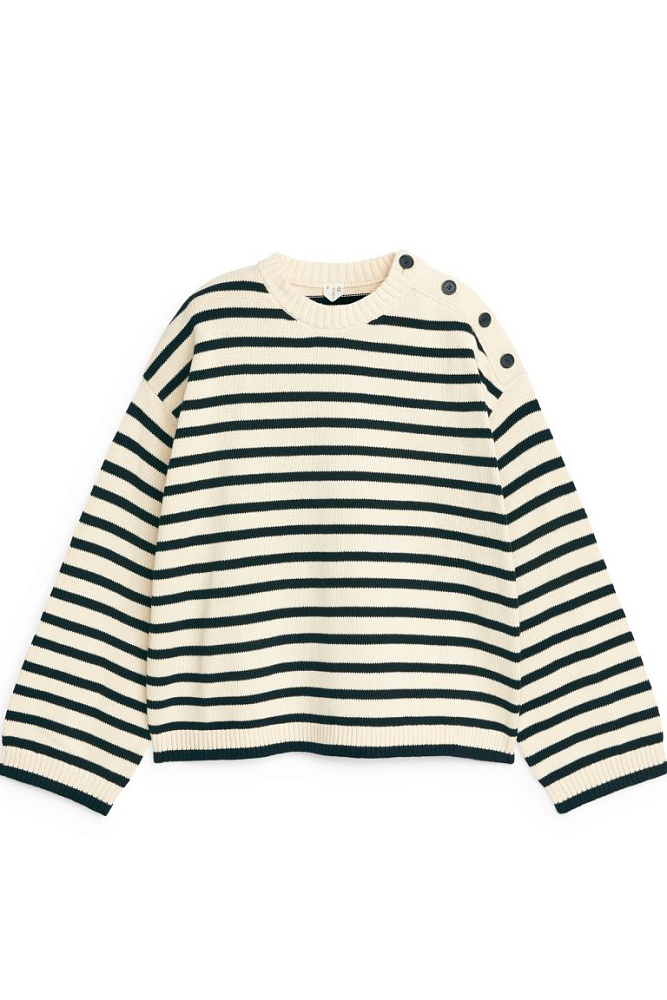 Джемпер хлопковый oversize ARKET