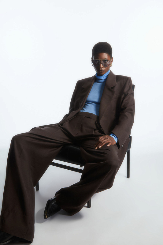 Водолазка из шерсти мериноса COS Водолазка из шерсти мериноса COS