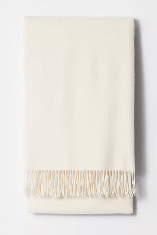 Большой шерстяной шарф с бахромой & OTHER STORIES Большой шерстяной шарф с бахромой & OTHER STORIES