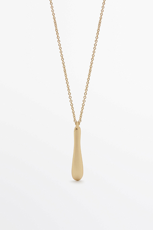 Цепочка с рельефной подвеской MASSIMO DUTTI Цепочка с рельефной подвеской MASSIMO DUTTI