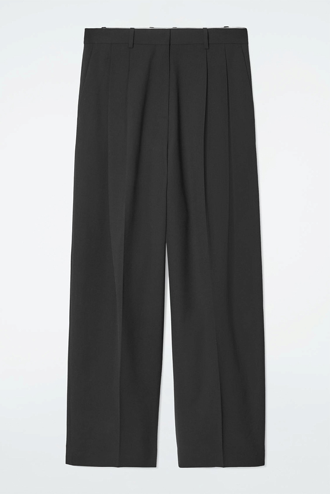 Широкие брюки из твила COS