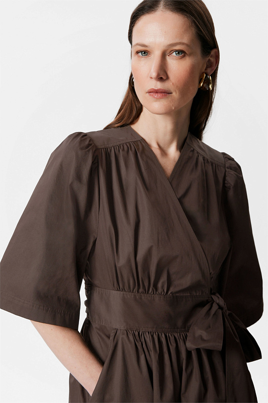 Платье миди с запахом & OTHER STORIES Платье миди с запахом & OTHER STORIES